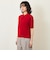 GREY LABEL リネンミックスポロニット