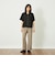 GREY LABEL リネンミックスオープンカラーシャツ