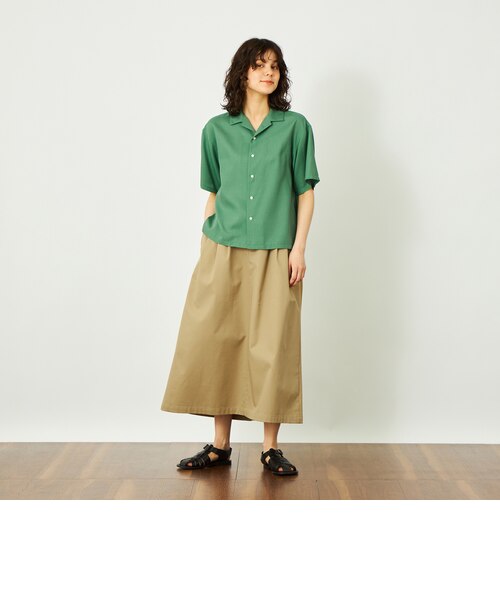 マッキントッシュ リネン シャツ GREY LABEL リネンミックスオープンカラーシャツ｜マッキントッシュ