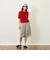 GREY LABEL リネンコットンヘリンボンハーフパンツ