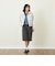 GREY LABEL リネンコットンヘリンボンハーフパンツ