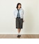 GREY LABEL リネンコットンヘリンボンハーフパンツ