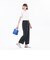 【WEB&一部店舗限定】ドライタッチオックスワイドパンツ
