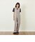 GREY LABEL リネンコットンヘリンボン　ジャンプスーツ