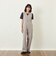 GREY LABEL リネンコットンヘリンボン　ジャンプスーツ