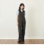 GREY LABEL リネンコットンヘリンボン　ジャンプスーツ