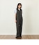 GREY LABEL リネンコットンヘリンボン　ジャンプスーツ