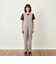 GREY LABEL リネンコットンヘリンボン　ジャンプスーツ