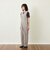 GREY LABEL リネンコットンヘリンボン　ジャンプスーツ