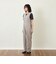 GREY LABEL リネンコットンヘリンボン　ジャンプスーツ