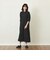 GREY LABEL リネンミックスバンドカラーワンピース