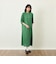GREY LABEL リネンミックスバンドカラーワンピース