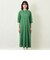 GREY LABEL リネンミックスバンドカラーワンピース