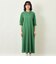 GREY LABEL リネンミックスバンドカラーワンピース