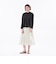 【WEB&一部店舗限定】【WILLINGHAM SKIRT】トリプルドットプリーツ