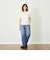 GREY LABEL リネンミックスロゴTシャツ