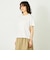 GREY LABEL リネンミックスロゴTシャツ