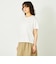 GREY LABEL リネンミックスロゴTシャツ