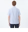 トロッター スクエアカッタウェイシャツ ナローサッカーストライプ