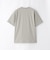 クルーネックTシャツ トリコットサッカーボーダー