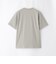 クルーネックTシャツ トリコットサッカーボーダー