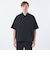 ジップアップ半袖シャツ COOLDOTSミニリップ