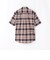 【WEB&一部店舗限定】シャンブレー/ハウスチェック 半袖ボタンダウン