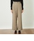 GREY LABEL リネンミックスチェックパンツ