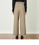 GREY LABEL リネンミックスチェックパンツ
