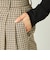 GREY LABEL リネンミックスチェックパンツ