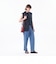 【UPTON GILET（アップトン ジレ）】リネンメッシュ