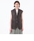 【UPTON GILET（アップトン ジレ）】リネンメッシュ
