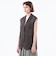 【UPTON GILET（アップトン ジレ）】リネンメッシュ