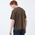 【WEEKENDER】クルーネック半袖Tシャツ ニットスムースコンビ