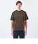 【WEEKENDER】クルーネック半袖Tシャツ ニットスムースコンビ