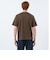 【WEEKENDER】クルーネック半袖Tシャツ ニットスムースコンビ