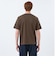 【WEEKENDER】クルーネック半袖Tシャツ ニットスムースコンビ
