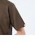 【WEEKENDER】クルーネック半袖Tシャツ ニットスムースコンビ
