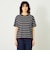 GREY LABEL マルチボーダー半袖Ｔシャツ