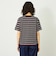 GREY LABEL マルチボーダー半袖Ｔシャツ