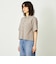 GREY LABEL チェックショートスリーブシャツ