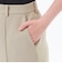 バックサテンワイドパンツ