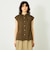 GREY LABEL ジオメトリックスタンドカラーブラウス