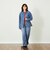 GREY LABEL シンチバックワイドデニム