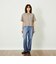 GREY LABEL シンチバックワイドデニム