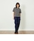 GREY LABEL シンチバックワイドデニム