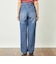 GREY LABEL シンチバックワイドデニム