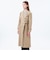 【WEB&一部店舗限定】【LUTHRIE(ラスリー)】ソフトギャバジントレンチコート