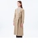 【WEB&一部店舗限定】【LUTHRIE(ラスリー)】ソフトギャバジントレンチコート