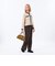 【MP STANDARD TROUSERS 001 WIDE FIT】WARM TWILL製